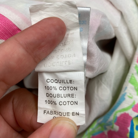 Lilly Pulitzer pink floral sleeveless size 2 Dress - Picture 7 of 12